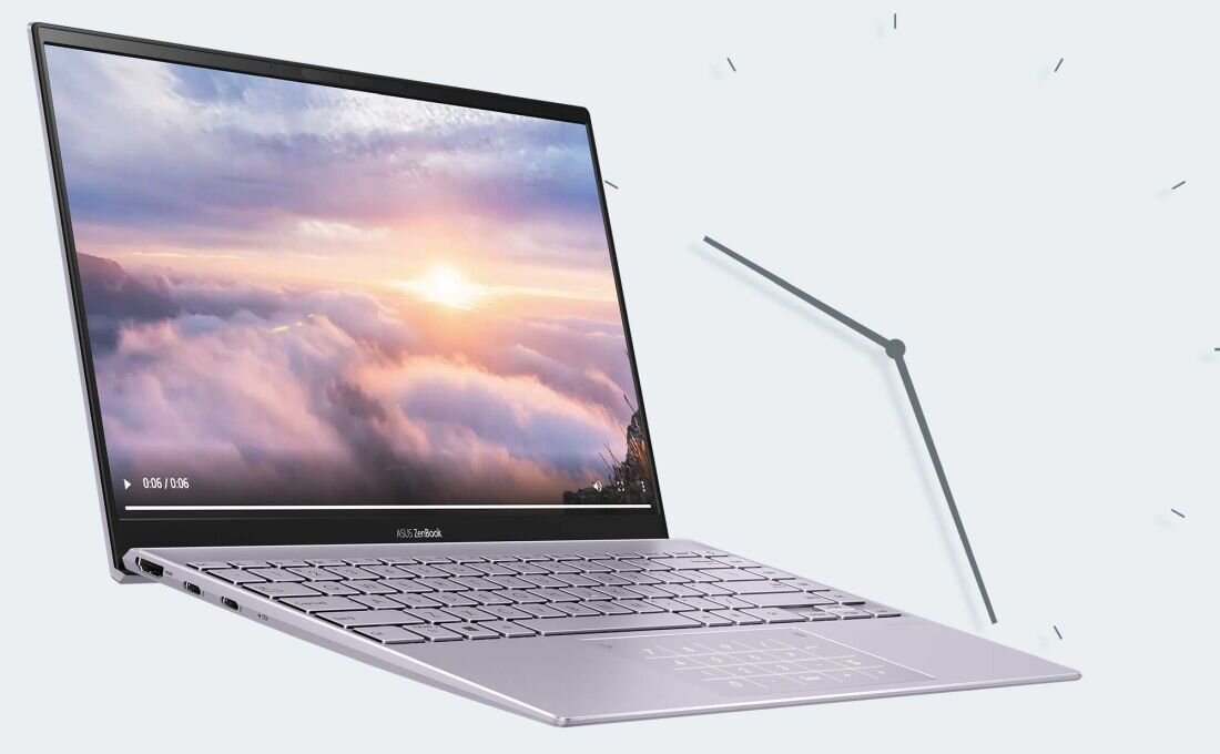 Laptop ASUS ZenBook 14 UX425 - żywotność baterii
