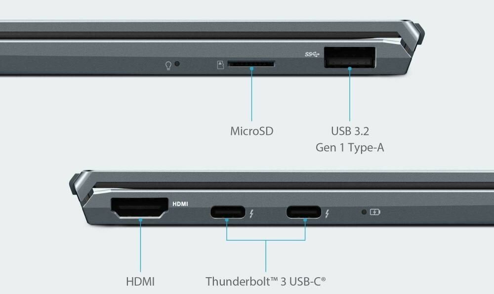 Laptop ASUS ZenBook 14 UX425 - HDMI USB 3.1 Typ C 