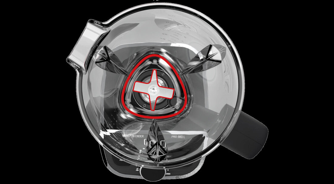 Blender kielichowy NOVIS Pro 650L Czarny wysoka jakosc wykonanie prezentacja wyglad BPA FREE