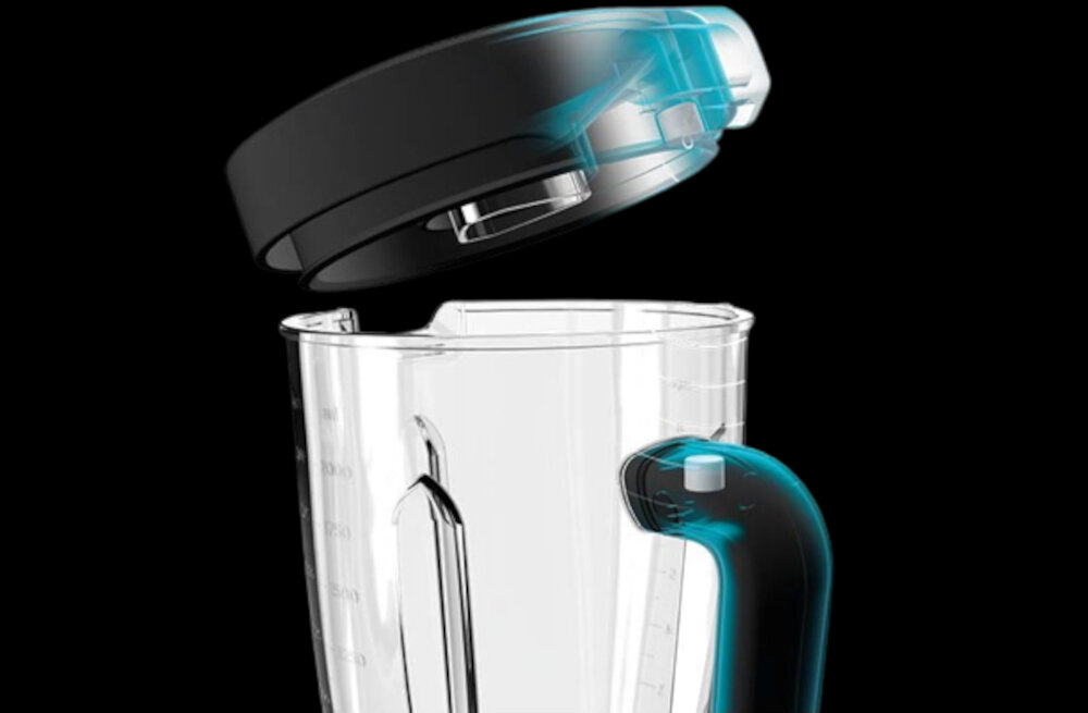 Blender kielichowy NOVIS Pro 650L Czarny kielich z miarka pojemnosc 0,6l