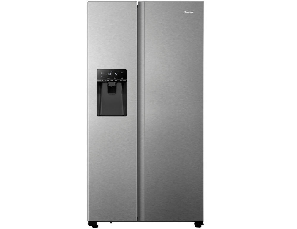 Lodówka HISENSE RS694N4TIE Side by side Kostkarka front przód ogólne