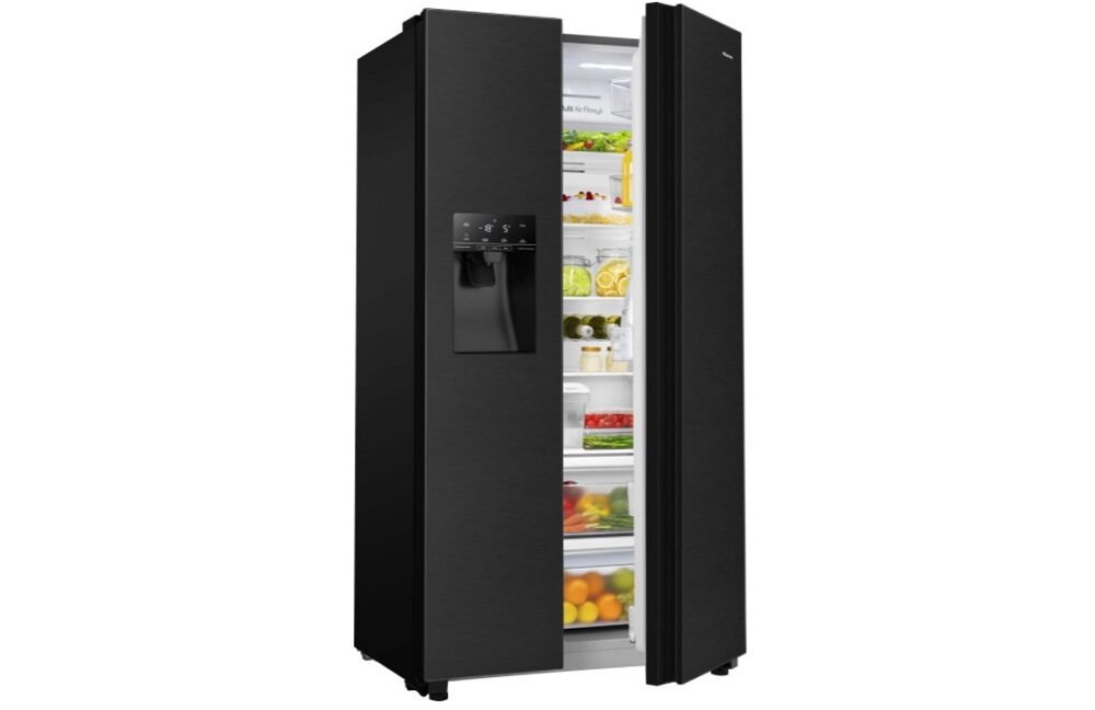 Lodówka HISENSE RS694N4TFE Side by side Kostkarka Cicha praca