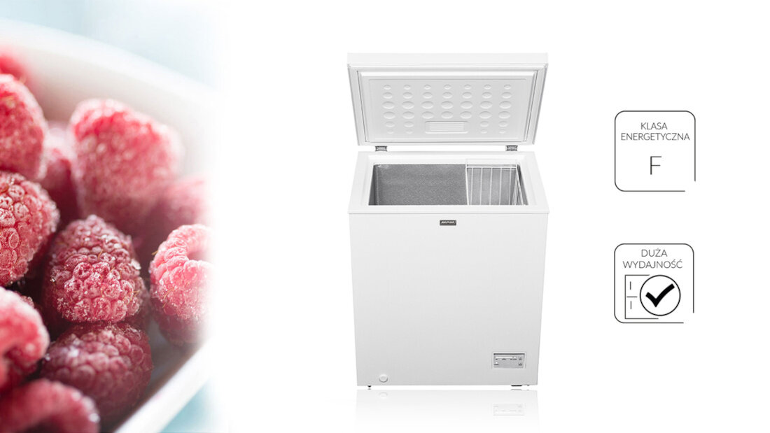 Zamrazarka MPM 145-SK-10E klasa energetyczna F az 7 kg przechowywanie zapasy