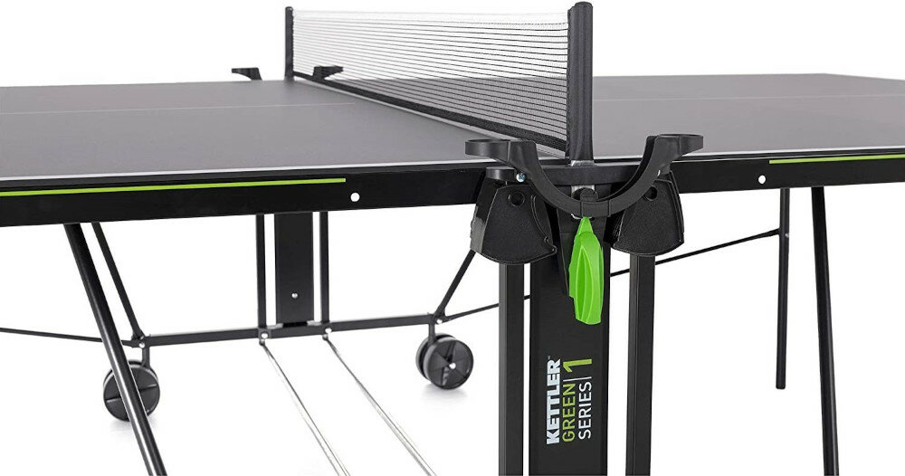 Stół do ping ponga KETTLER Outdoor K1 siatka ze sznurkiem napinającym wysokość można regulować