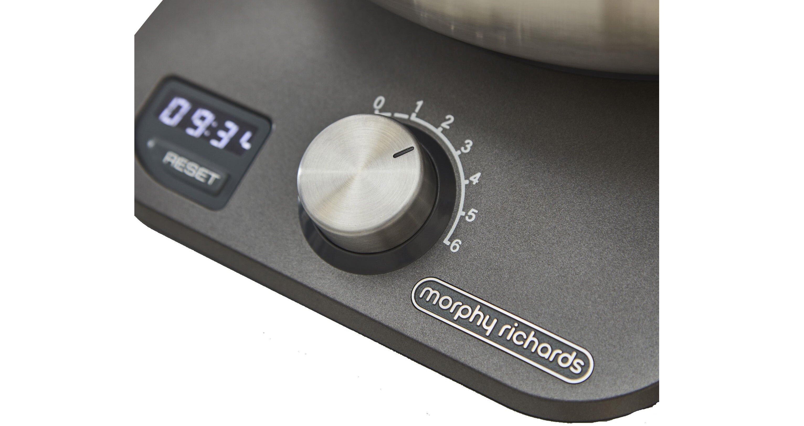 Robot kuchenny MORPHY RICHARDS Mixstar 400520 800W mieszanie miksowanie rozdrabnianie ubijanie piany uzyteczne funkcje 6 poziomow regulacji obrotow wyposazony w timer