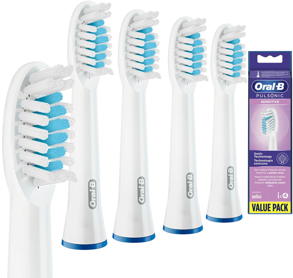 Końcówka szczoteczki ORAL-B Pulsonic SR32-4 Sensitive (4 sztuki) szczoteczki specyfikacja