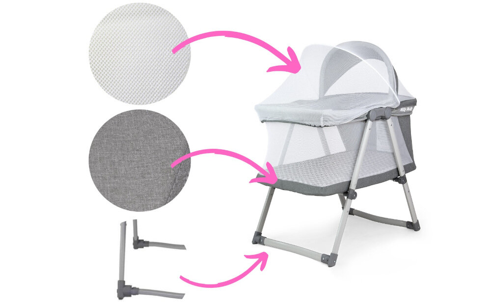 Łóżeczko MILLY MALLY Jane funkcje