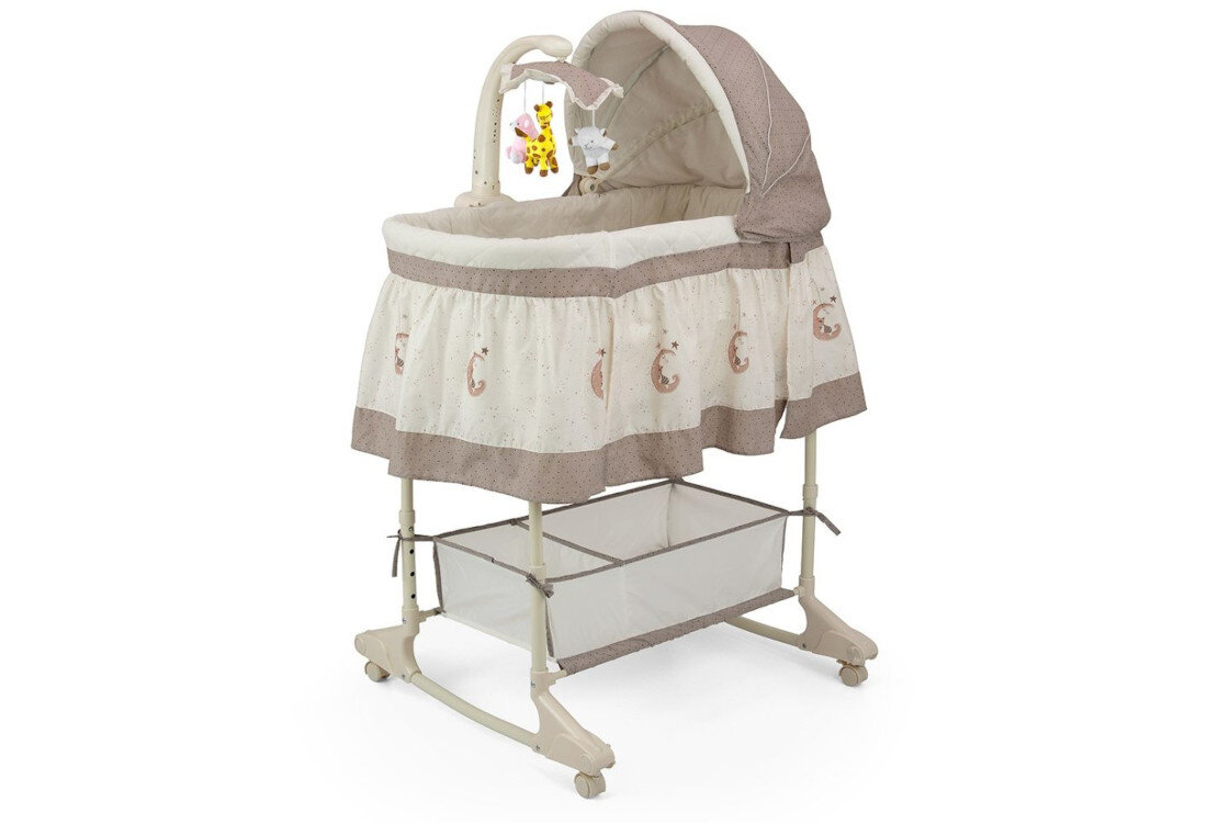 Kołyska MILLY MALLY Sweet Melody Moon 4w1 