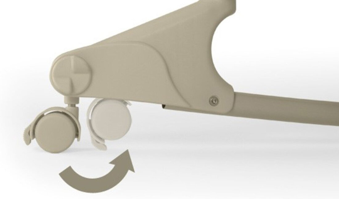 Kołyska MILLY MALLY Sweet Melody Moon 4w1 Wielofunkcyjność mobilność kółka swobodne przestawienie moskitiera ochrona dolny koszyk przechowywanie akcesoria