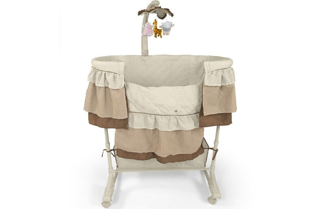 Kołyska MILLY MALLY Sweet Melody Moon 4w1 potrzeby wiek opieka bezpieczeństwo