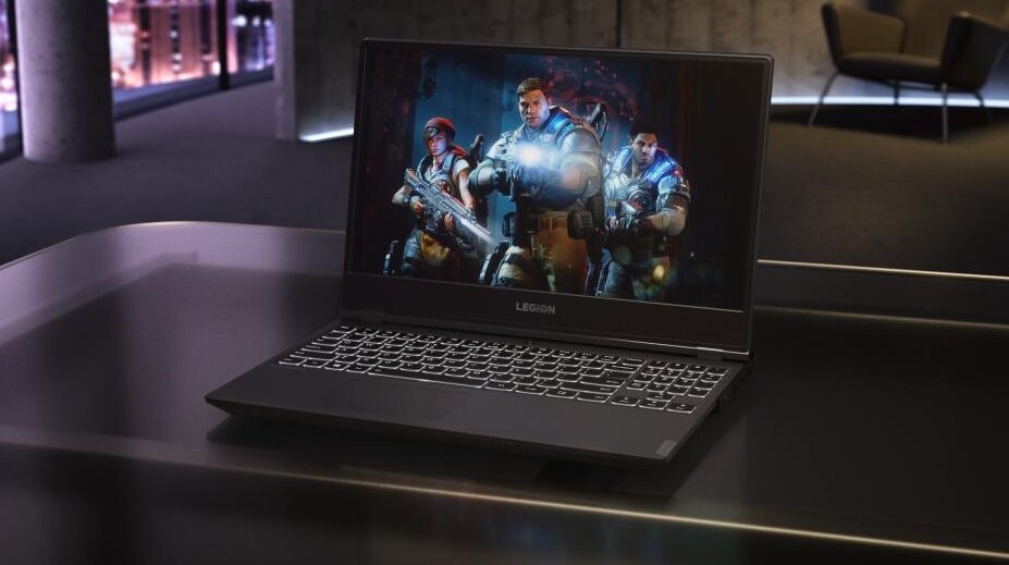 Laptop LENOVO Legion Y540-15IRH - wygląd ogólny opis