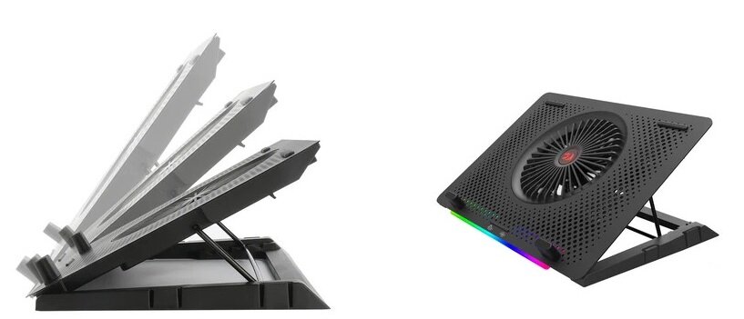 Podstawka chłodząca REDRAGON GCP500 Ivy - porty USB-A