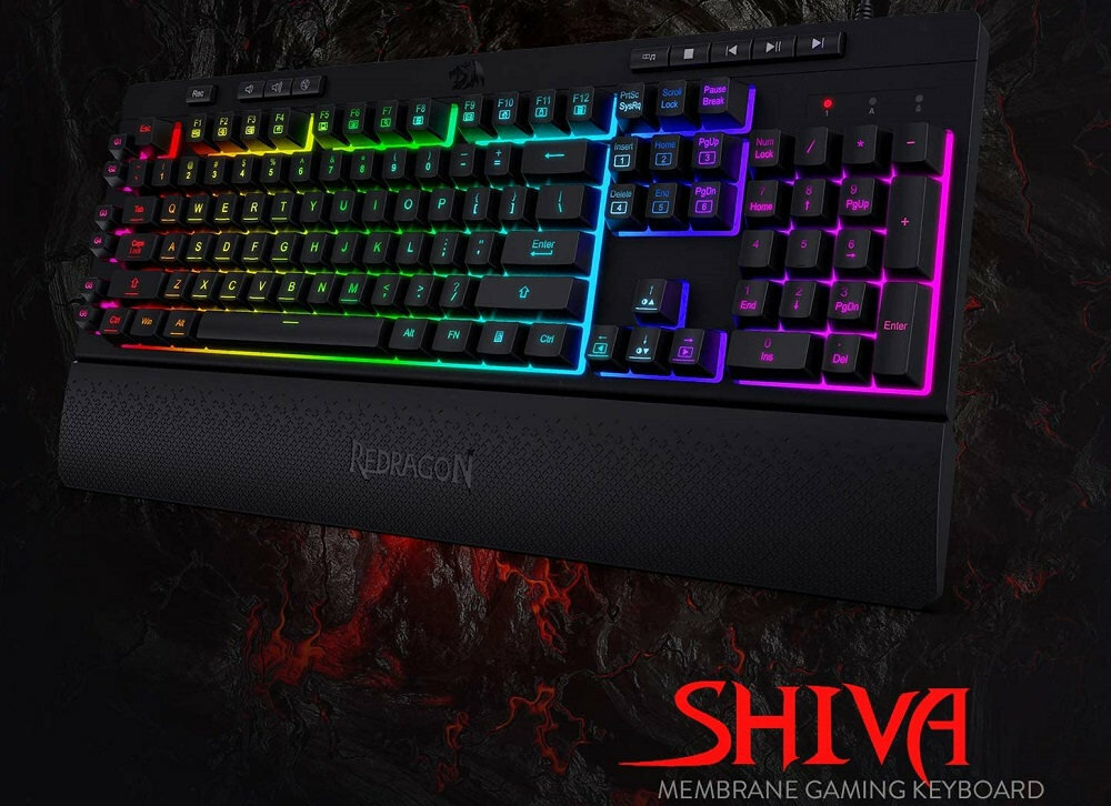 Klawiatura REDRAGON K512 Shiva RGB - design