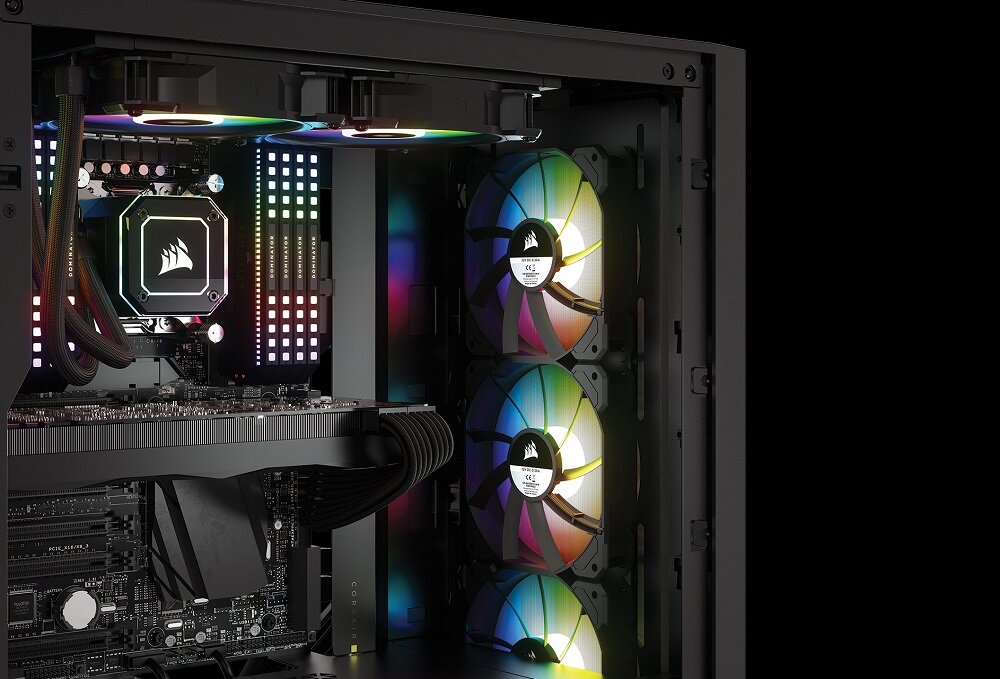 Obudowa CORSAIR iCUE 4000X RGB - funckje wysoka wydajnosc