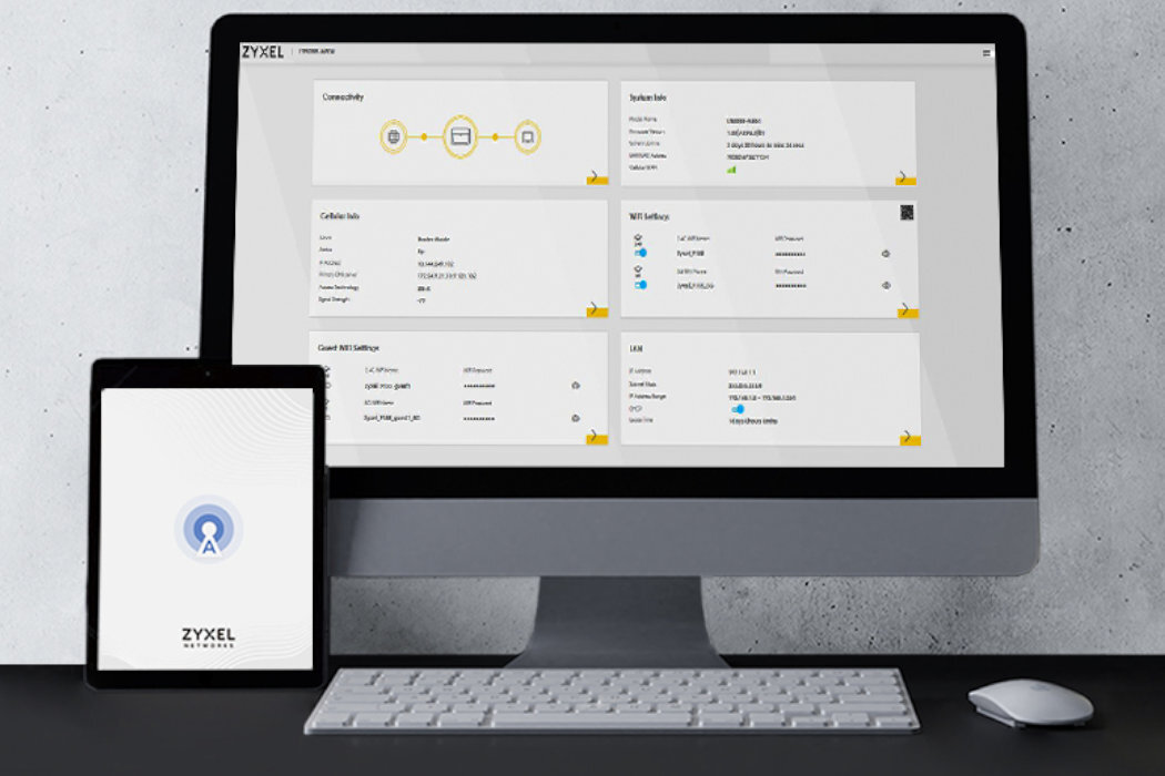 Router ZYXEL LTE5388-M804-EUZNV1F internetowy interfejs