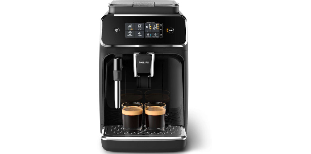 Ekspres PHILIPS 2200 EP2224-40 Czarny ustawienia funkcja preferencje smak kawa