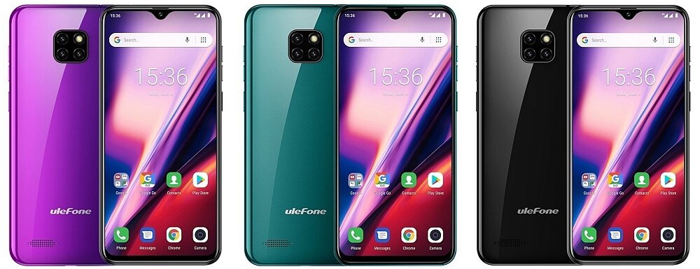 Smartfon ULEFONE Note 7 bateria ekran aparat procesor wydajność ram pamięć pojemność rozdzielczość obudowa sim