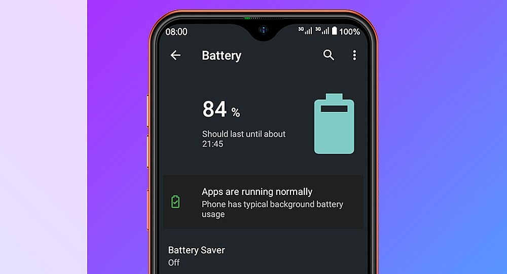 Smartfon ULEFONE Note 8 bateria