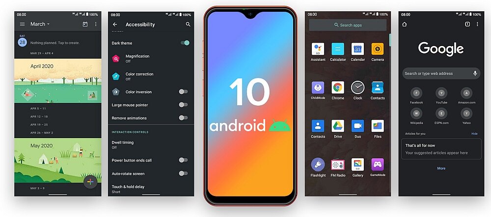 Smartfon ULEFONE Note 8 system