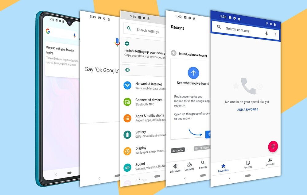 Smartfon CUBOT Note 7 funkcje