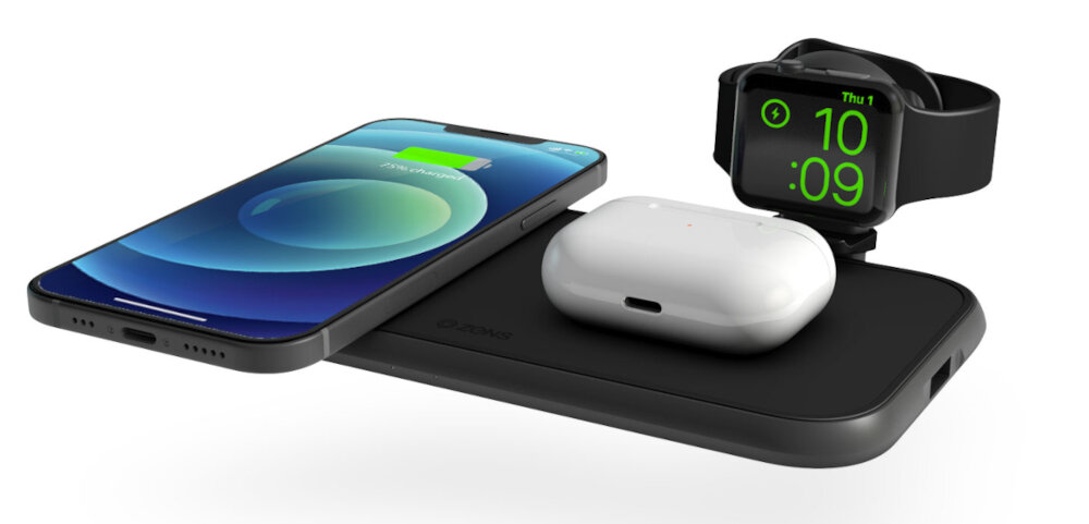 Ładowarka indukcyjna ZENS Magnetic ZEDC18B/00 4w1 20W Czarny wysoka jakość materiałów szeroki zakres zastoswanie