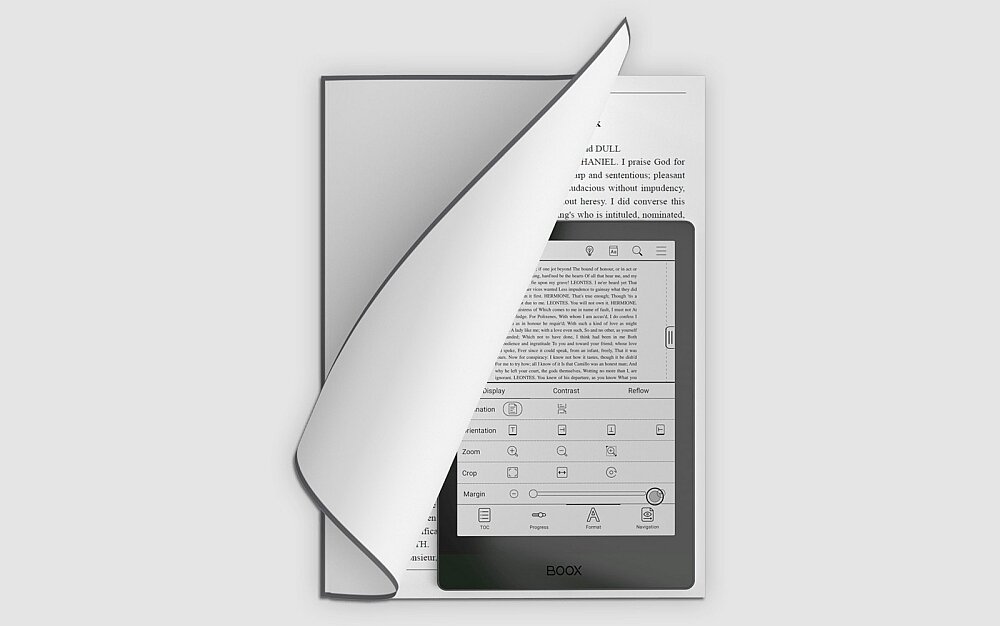 Czytnik E-Booków ONYX Boox Poke 3 czytanie książki ekran bateria jasność kontrast przekątna tekst
