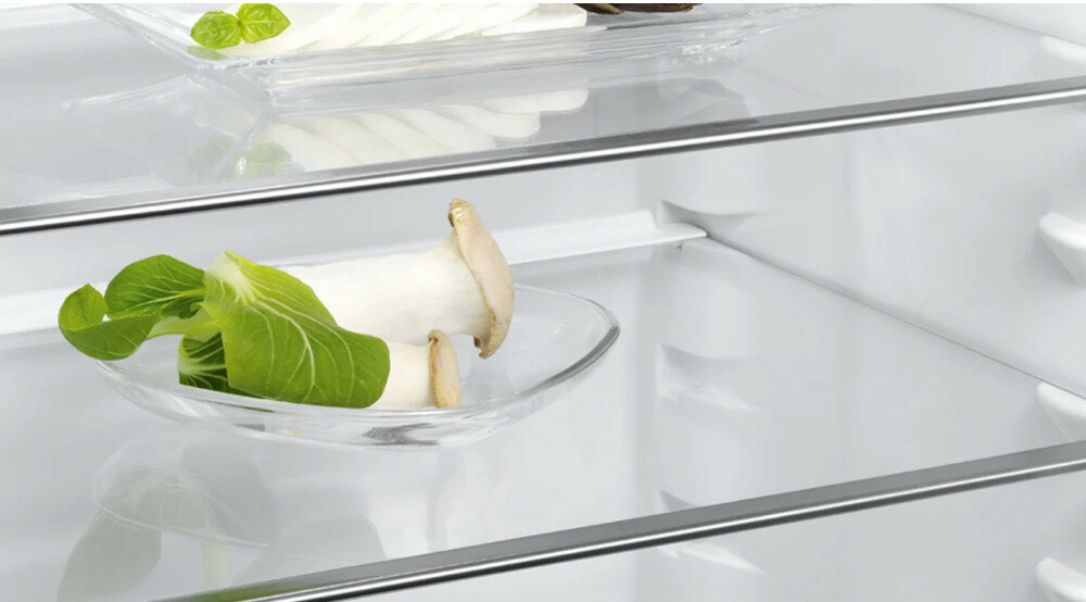 Lodówka ELECTROLUX LRS2DF39W Biała szklane półki