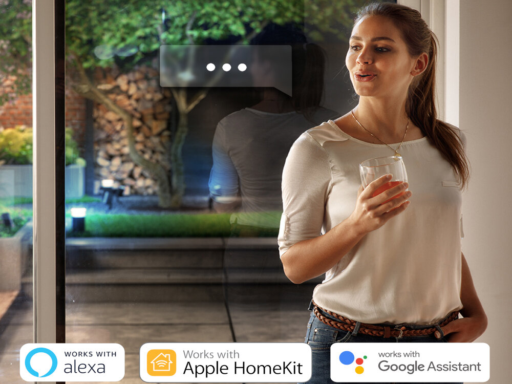 Taśma LED PHILIPS HUE 929002289102 5 m współpracuje z Amazon Alexa Apple HomeKit Asystentem Google sterowania głosem proste polecenia głosowe