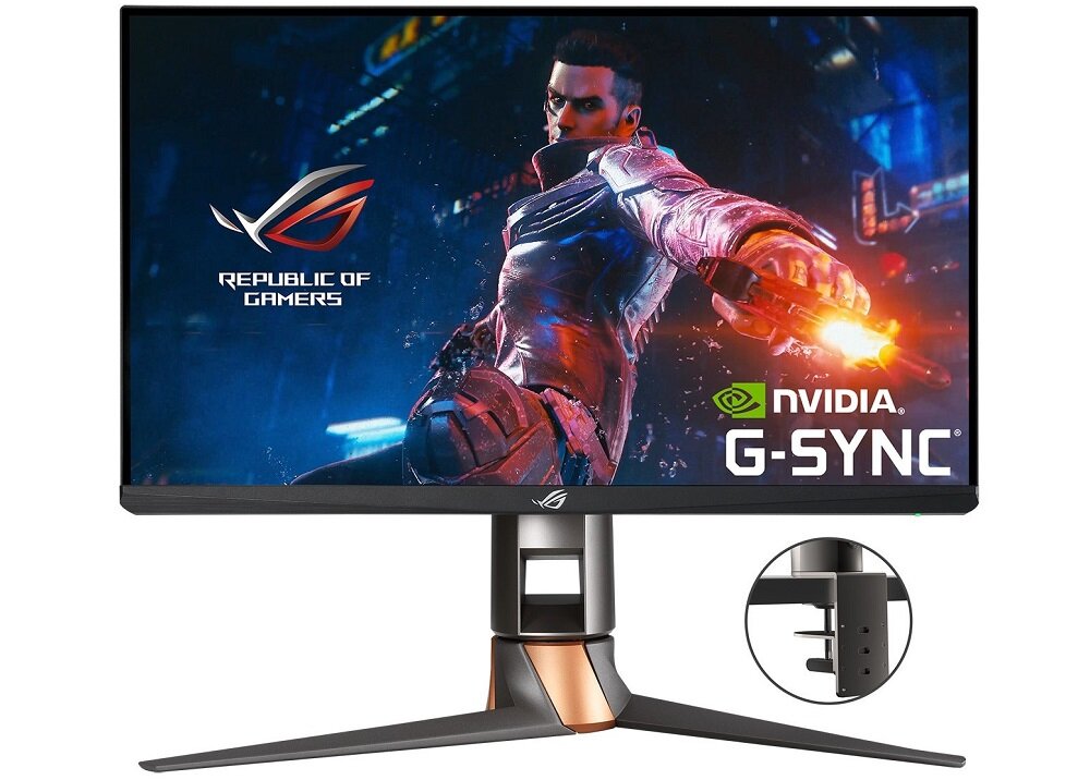 Monitor ASUS Rog Swift PG259QNR - wygląd ogólny rozdzielczość Full HD matryca IPS HDR