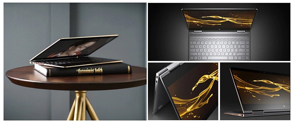 Laptop HP Spectre x360 design