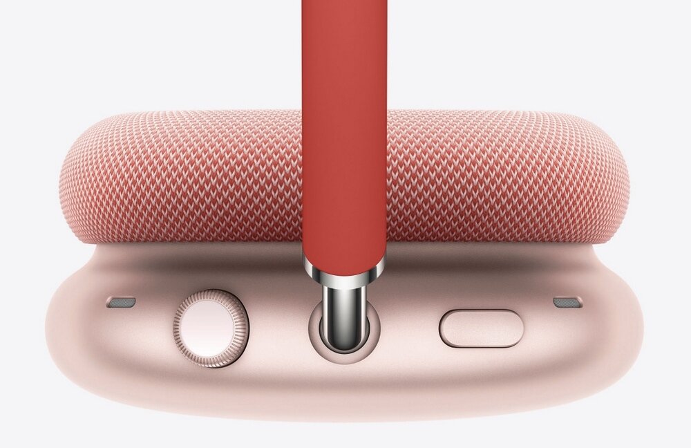 Słuchawki nauszne APPLE Airpods Max sterowanie