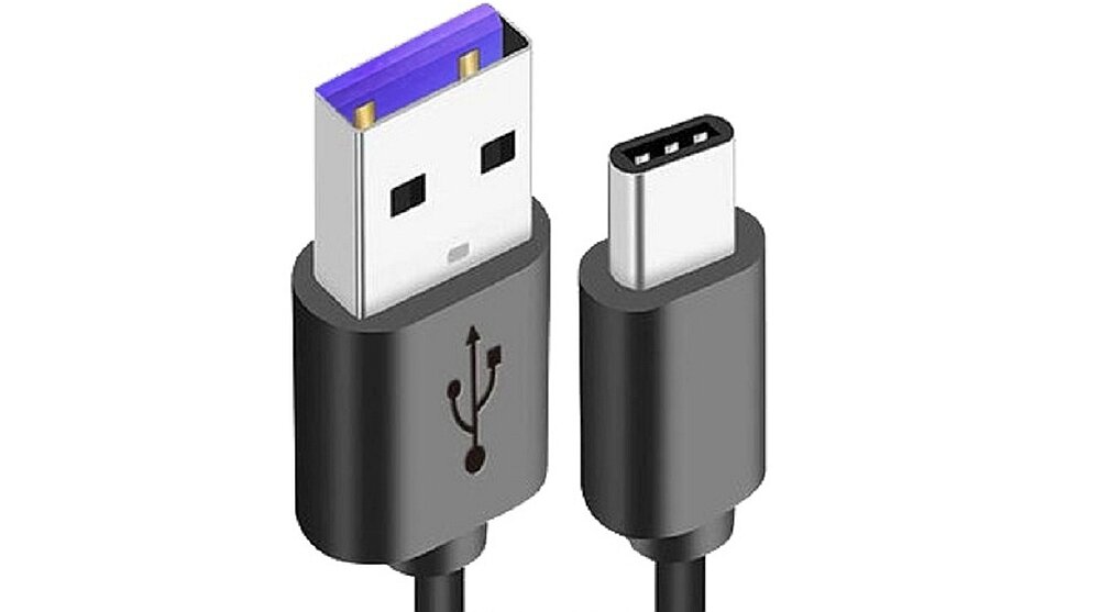 Kabel USB - USB Typ C KRUX ładowanie smartfon tablet ładowarka łączność komputer dane przesył