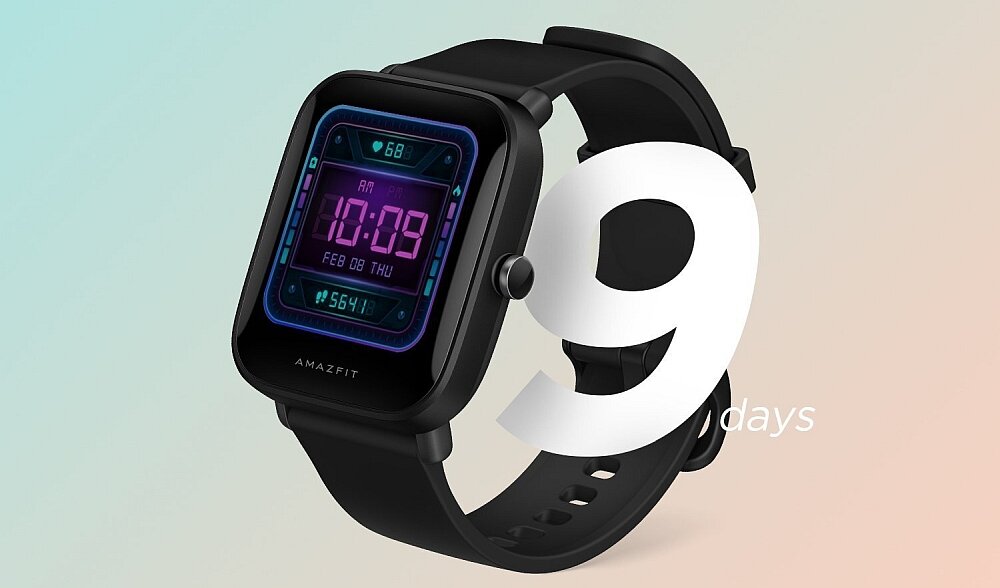 Smartwatch AMAZFIT Bip U bateria