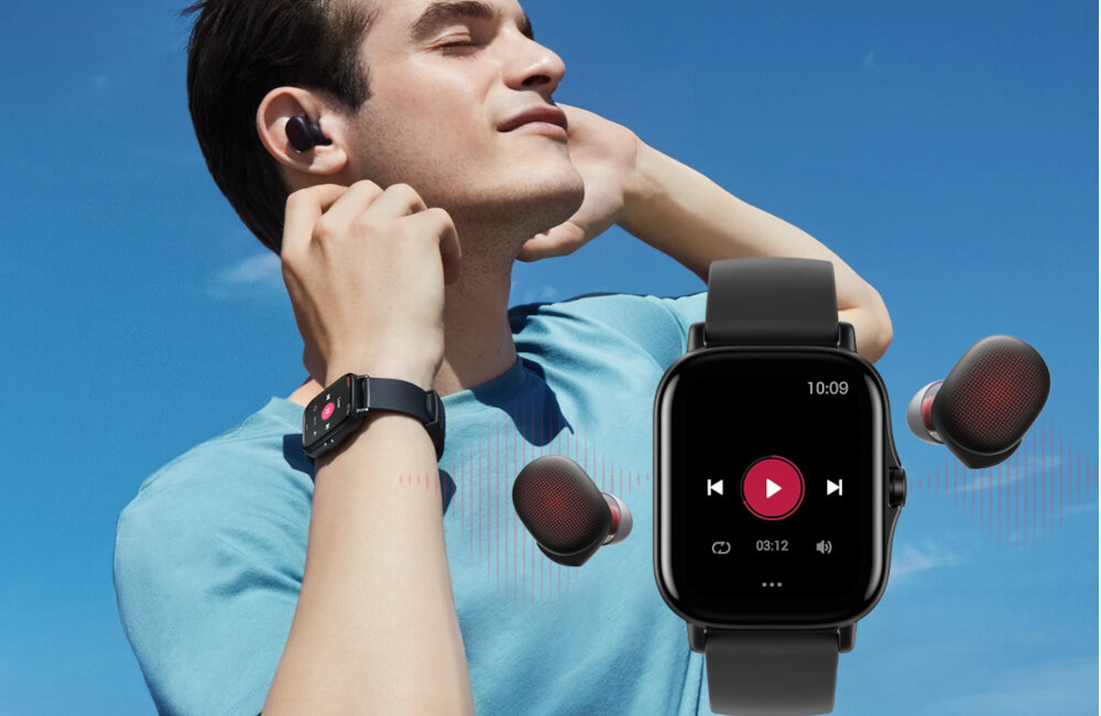 Smartwatch AMAZFIT GTS 2 tętno ciśnienie poziom saturacji