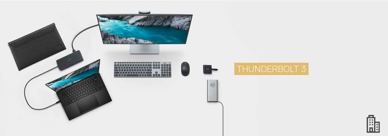 Laptop DELL XPS 9500 - Dell Thunderbolt Dock