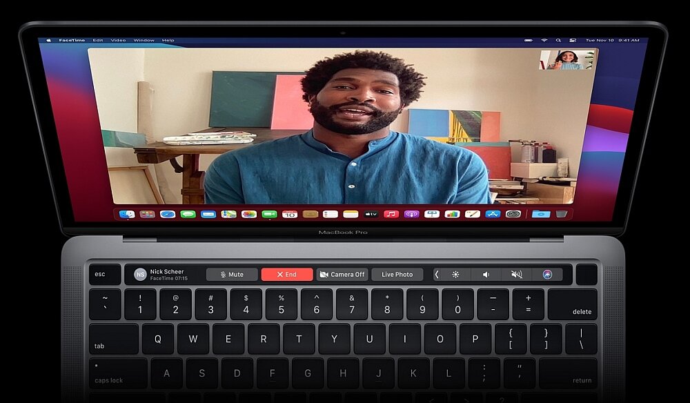 APPLE MacBook Pro 13 facetime HD wykrywanie twarzy kamera mikrofon