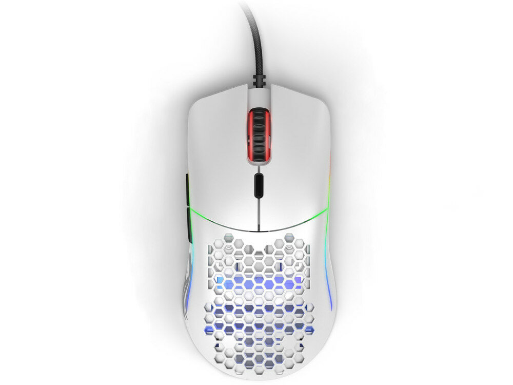 Mysz GLORIOUS PC Gaming Race Model O- - wysoka czułosc myszy DPI 12000 szybka reakcja