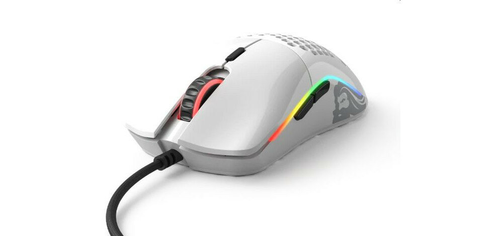 Mysz GLORIOUS PC Gaming Race Model O - wysoka czułosc myszy DPI 12000 szybka reakcja