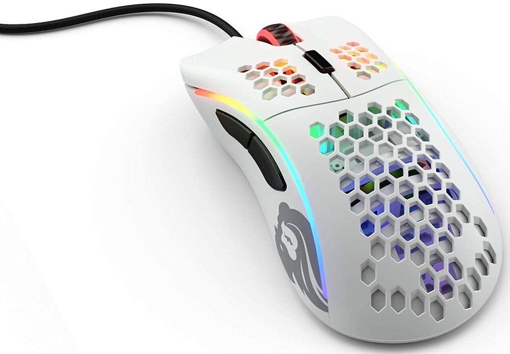 Mysz GLORIOUS PC Gaming Race Model D - ergonomiczny kształt z łatwością dopasowuje się do dłoni