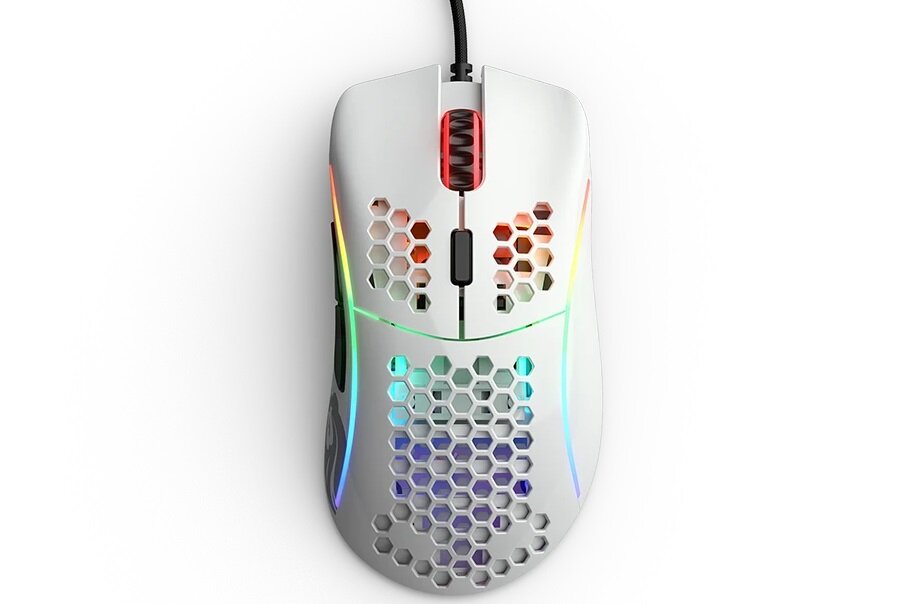 Mysz GLORIOUS PC Gaming Race Model D - wygląd ogólny przyjemniejsza rozgrywka szereg udogodnień