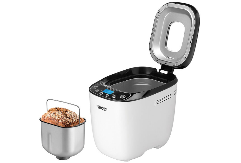 Wypiekacz do chleba UNOLD 68010 funkcja timer utrzymywanie ciepla wyswietlacz LCD