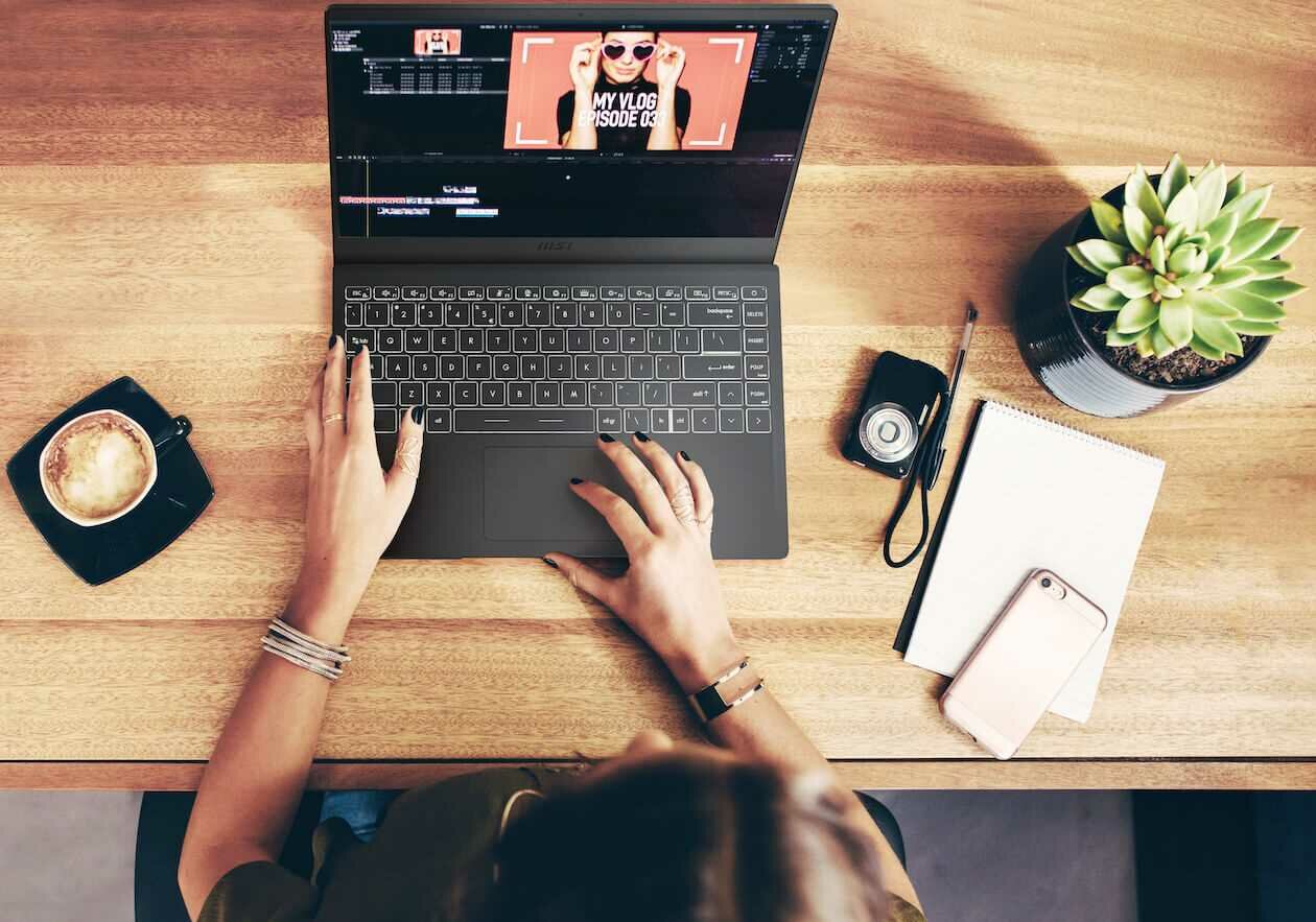Laptop MSI Modern 14 - dysk SSD