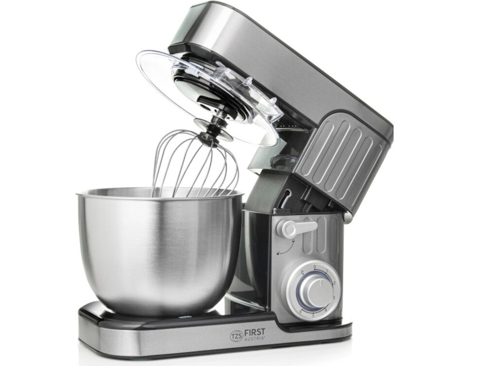 Robot kuchenny planetarny FIRST 5259-7 1300W prosta obsluga glowica automatyczna wymiana mieszadel wyciaganie misy