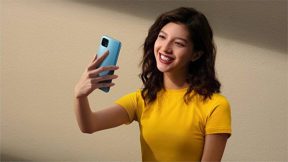 Smartfon OPPO A15 selfie
