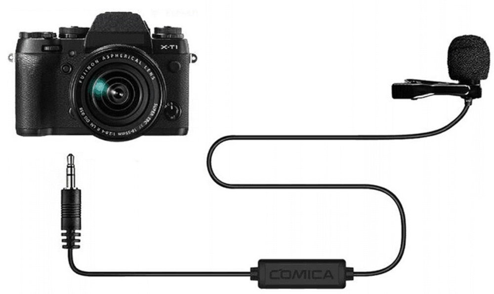 COMICA CVM-V01CP dookólnej charakterystyce Pozostałe dźwięki są skutecznie wyciszone gąbkę redukuje trzaski i dźwięki wybuchowe