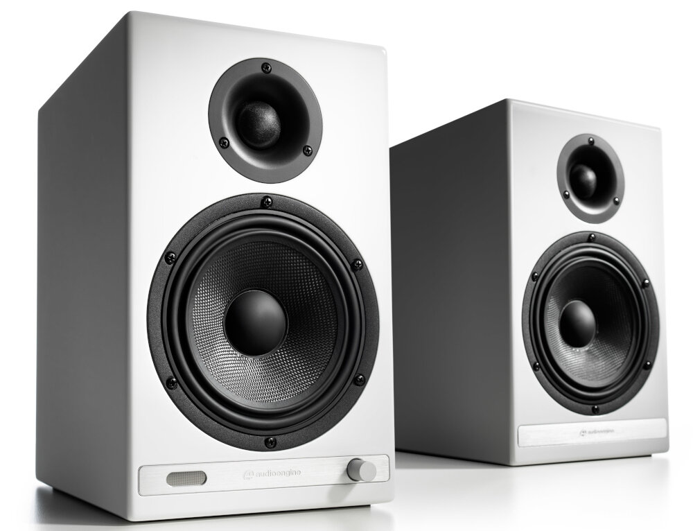 Kolumny głośnikowe AUDIOENGINE HD6 głośniki połączenie wzornictwo instalacja jakość dźwięk