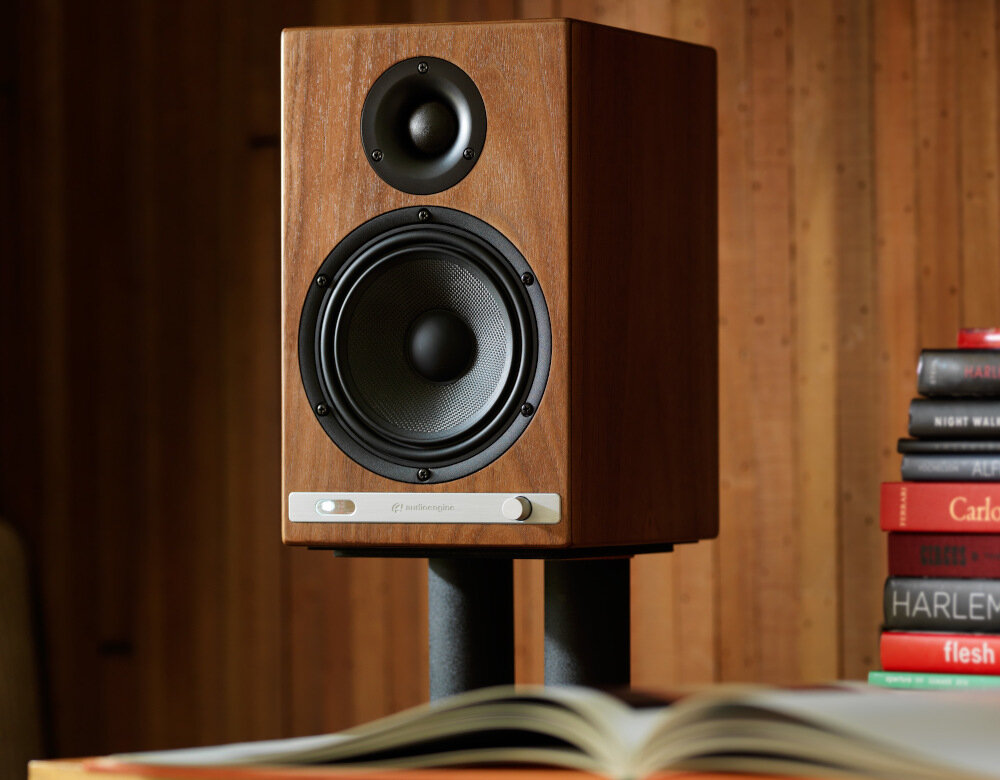 Kolumny głośnikowe AUDIOENGINE HD6 głośniki połączenie wzornictwo instalacja jakość dźwięk