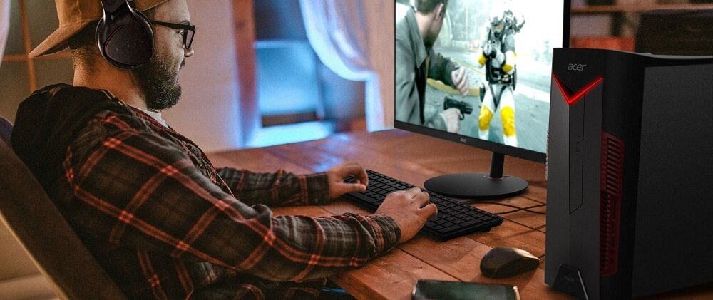 Komputer ACER Nitro N50 - opis wygląd ogólny Procesor AMD Ryzen 5 Pamięć Ram Karta Graficzna