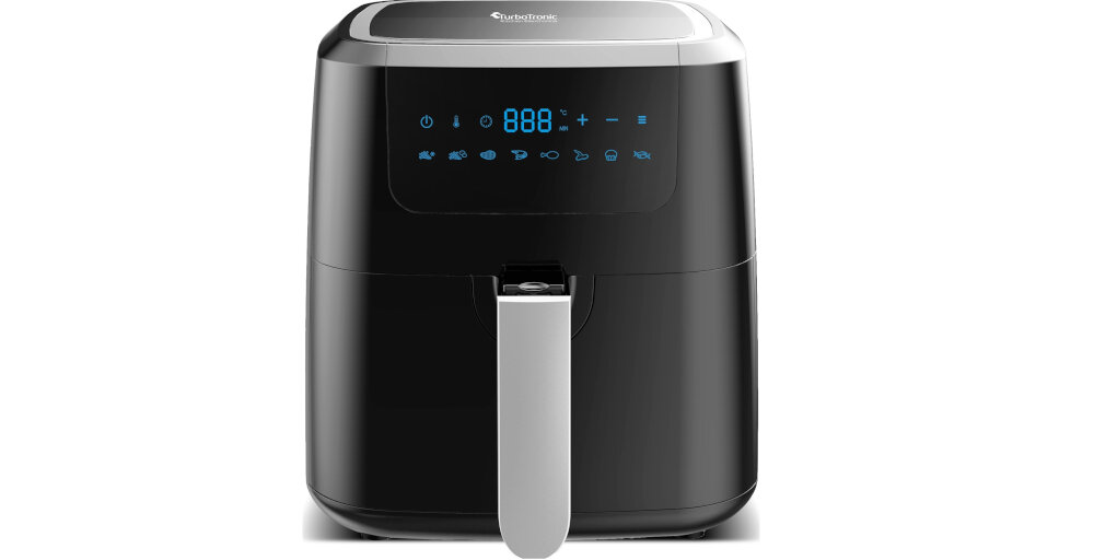 Frytkownica beztłuszczowa TURBOTRONIC TT-AF4 Air Fryer technologia rapid air tempetatura frytki kurczak gorace powietrza