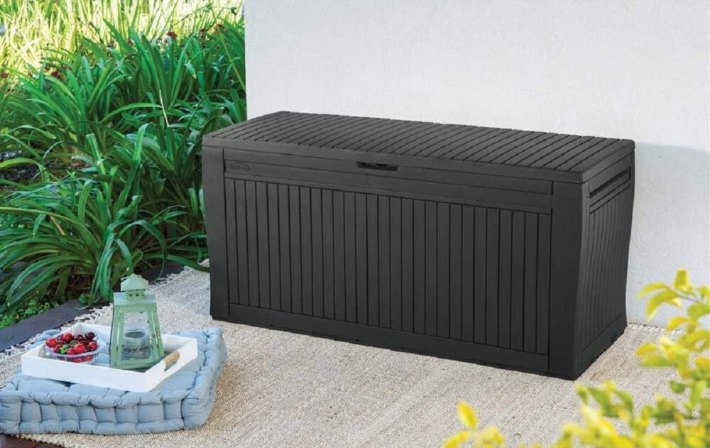 Skrzynia ogrodowa KETER Comfy Storage Box 270l Brąz utrzymanie czystości